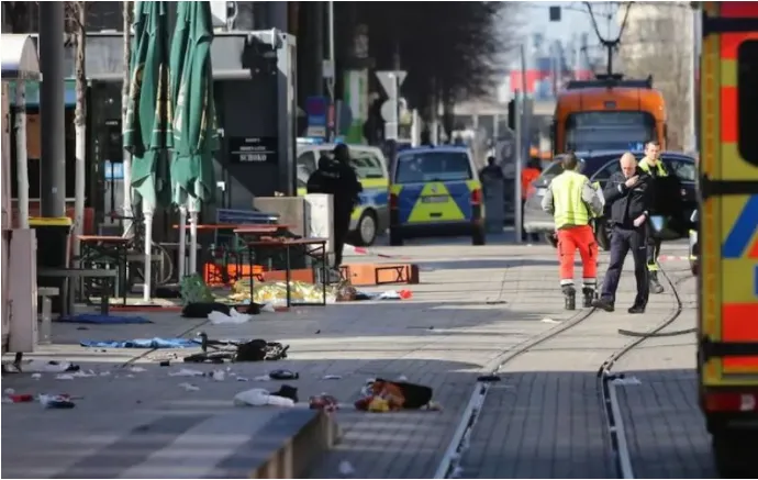 Alemania: un vehículo atropelló a una multitud, hay al menos un muerto y varios heridos