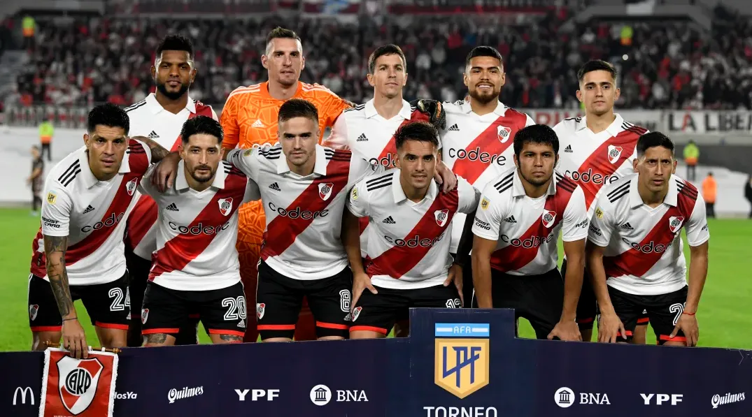 La formación de River vs. Ciudad de Bolívar, por Copa Argentina