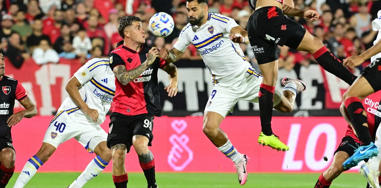 Liga Profesional: Newells se hizo fuerte de local y le cortó la racha a un flojo Boca